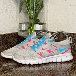 Nike Girls Free Run Sneakers Shoes